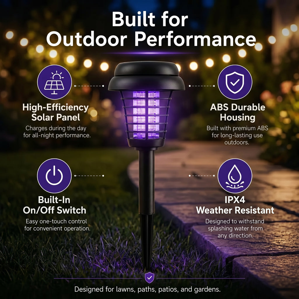 Solar Mosquito Killer Pathway Lamp