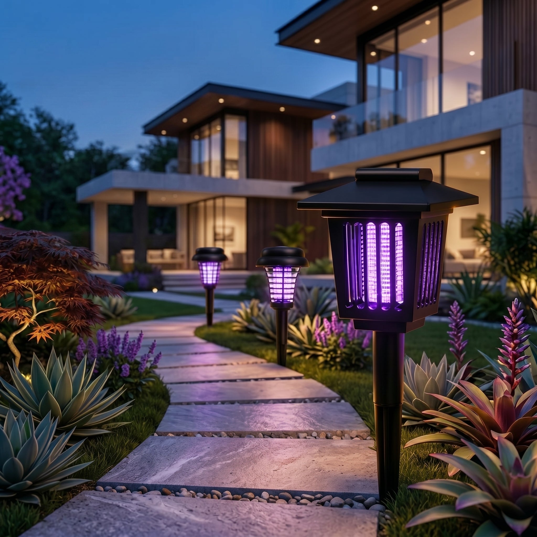 Solar Mosquito Killer Pathway Lamp