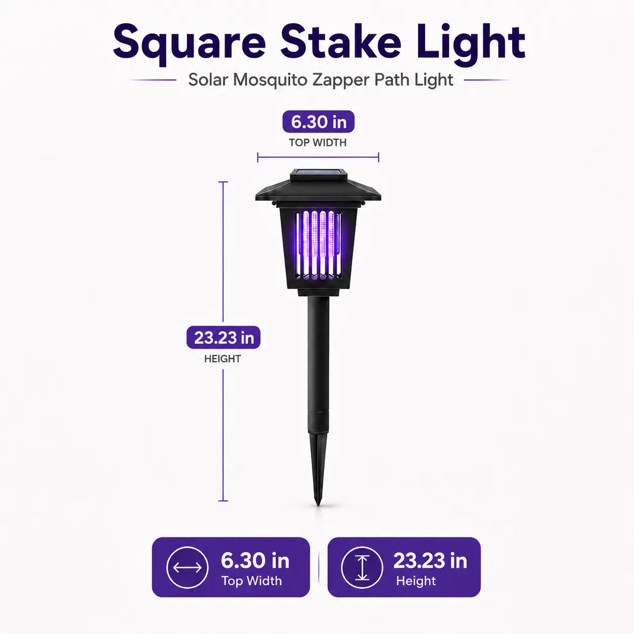Solar Mosquito Killer Pathway Lamp