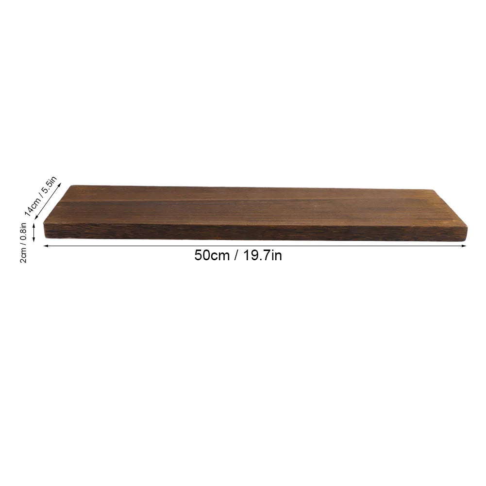 Floating Wooden Wall Shelf | Minimalist Home Organizer