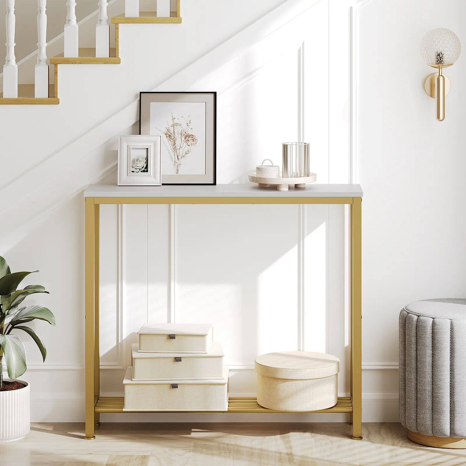YATINEY Narrow Entryway Table.